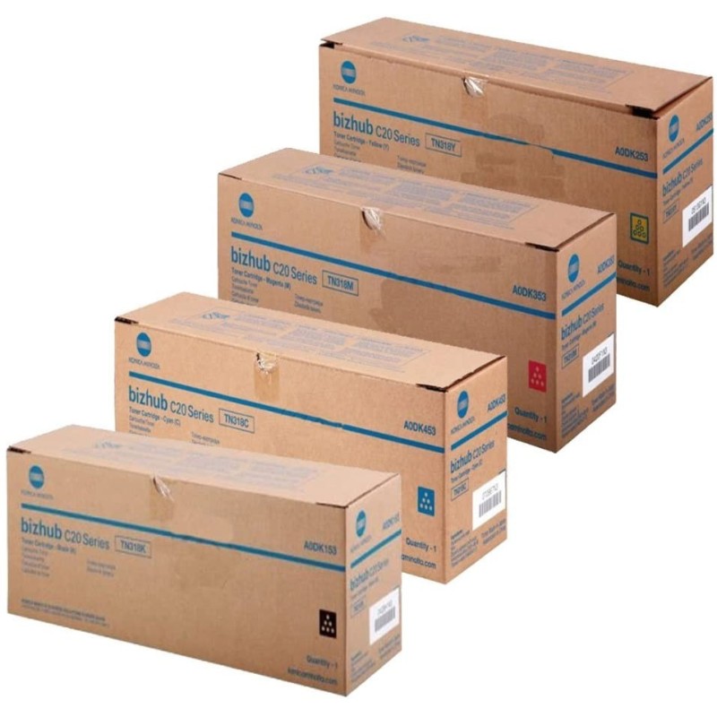 Toner Compatibile Konica Minolta BIZHUB C20P TN-318M MAGENTA