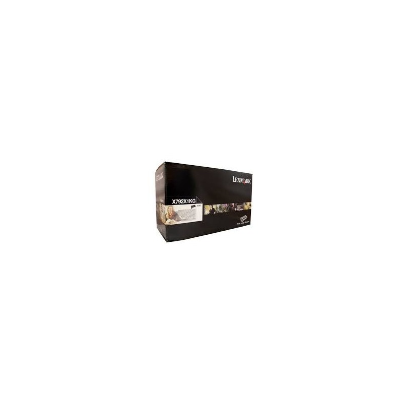 Toner ORIGINALE LEXMARK X792 C792X1KG NERO 20K