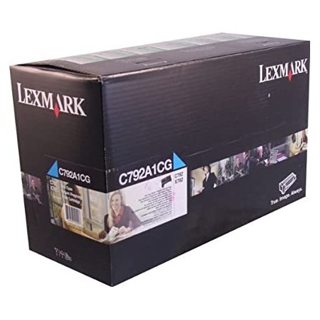 Toner COMPATIBILE LEXMARK C792 X790 C790 X792 C792A1CG 6K CIANO