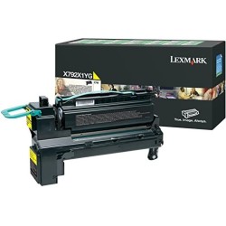 Toner LEXMARK X792 X790 X792X1YG GIALLO 20K