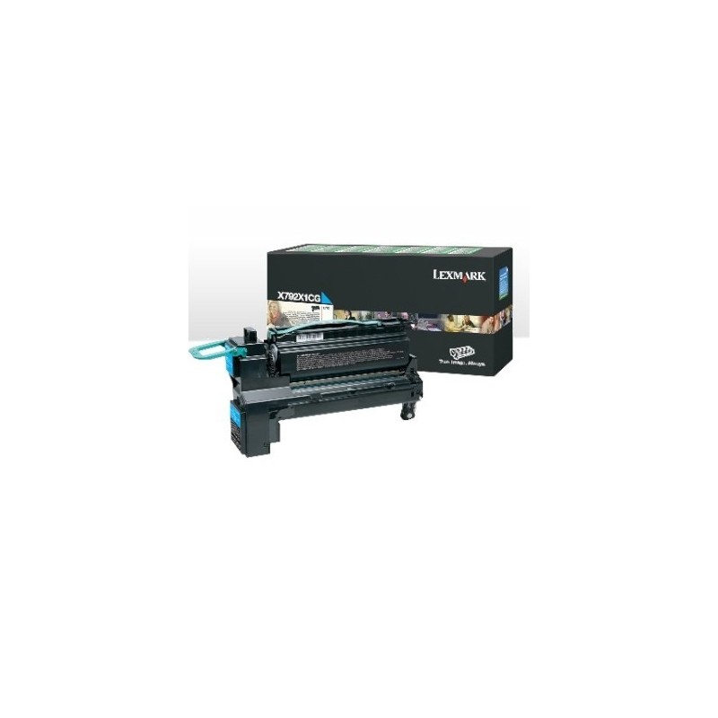 Toner LEXMARK X792 X790 X792X1CG CIANO 20K