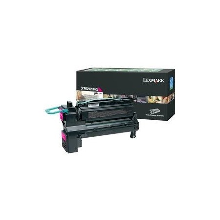 Toner LEXMARK X792 X790 X792X1MG MAGENTA 20K