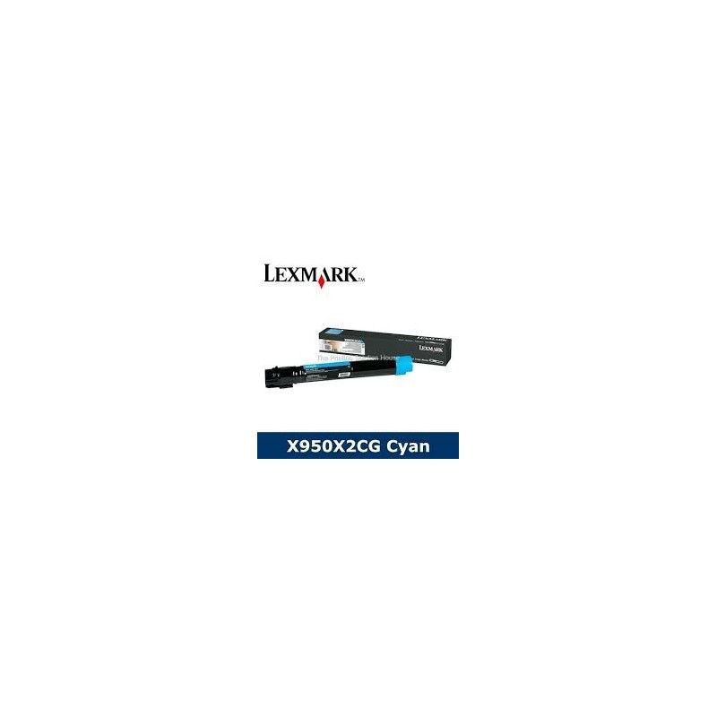 Toner  LEXMARK X950 X950X2CG CIANO 24K