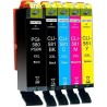 CartuccIA CompatibilE Canon Pixma TR7500 PGI-580PGBK XXL PGI580PGBK XXL NERO