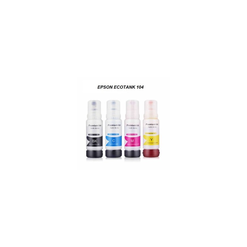 INCHIOSTRO PIGMENTATO COMPATIBILE EPSON ECOTANK
