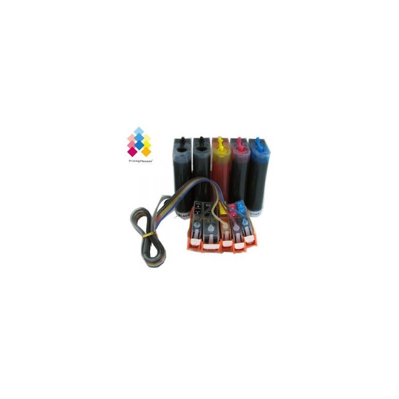SISTEMA STAMPA CONTINUA CISS CON CHIP AUTORESETTANTE PER CANON PER MG5150 MG5350