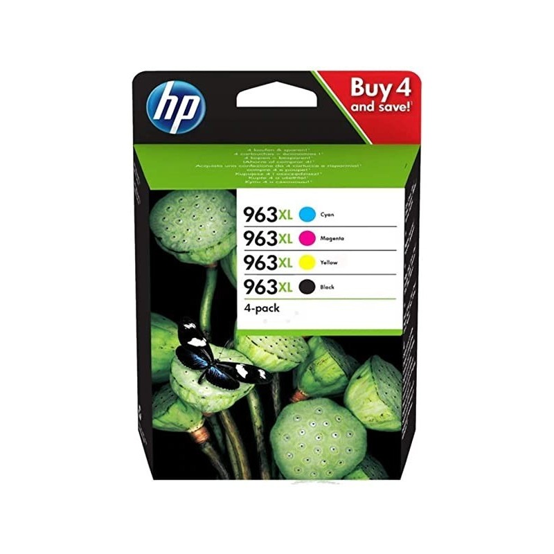 multipack CARTUCCIA ORIGINALE HP 963XL 3YP35AE OFFICEJET PRO 9010