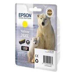 Cartuccia ORIGINALE EPSON Expression Premium XP-600 T2634 26XL GIALLO