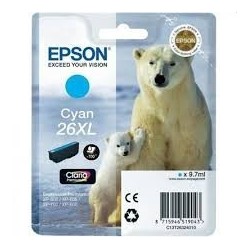 Cartuccia Compatibile EPSON Expression Premium XP-600 T2632 26XL CIANO