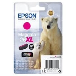 Cartuccia ORIGINALE EPSON Expression Premium XP-600 T2633 26XL MAGENTA