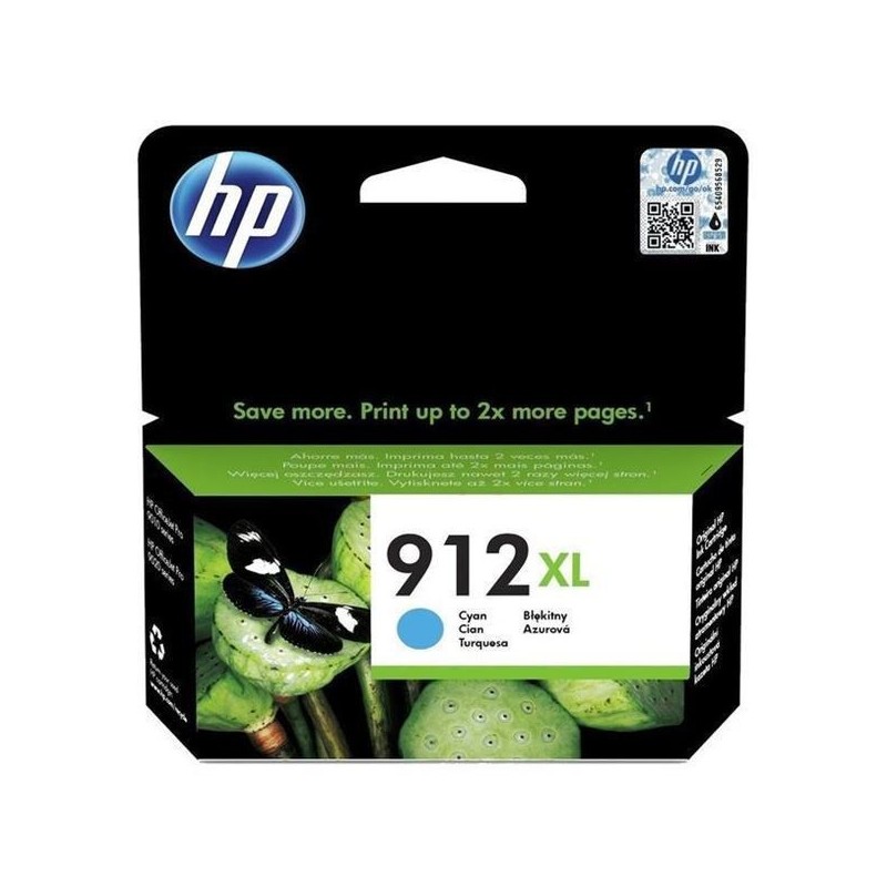 CARTUCCIA HP 912XL 3YL81AE 912 XL 3YL81A CIANO OfficeJet Pro 8022