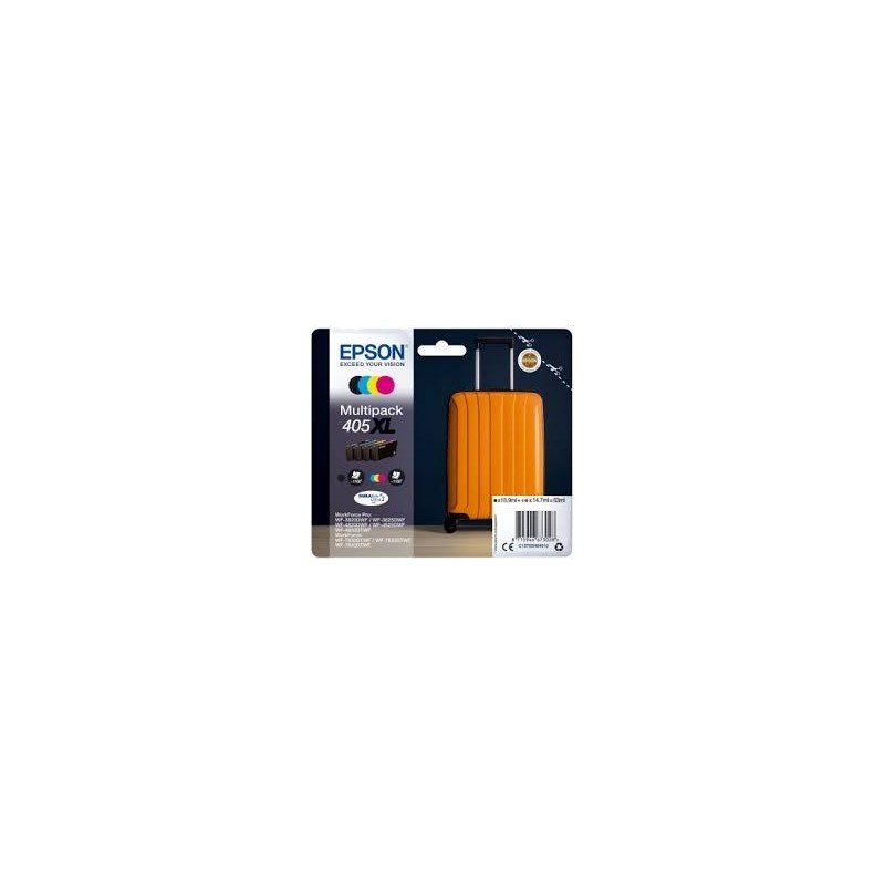 CARTUCCIA ORIGINALE EPSON 405XL NERO C13T05H14010 C13T05G14010 WF-3820DWF