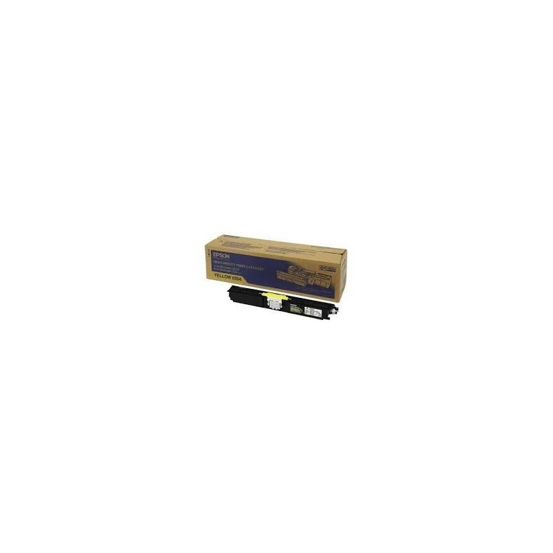 Toner ORIGINALE EPSON C13S050554 C1600 CX16 GIALLO S050554 2.7K