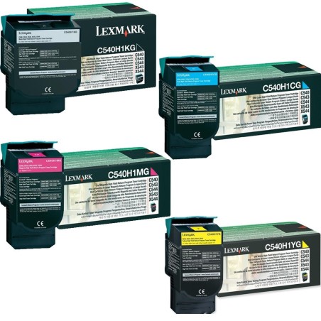 Toner LEXMARK OPTRA C540 C540H1KG NERO 2,5K