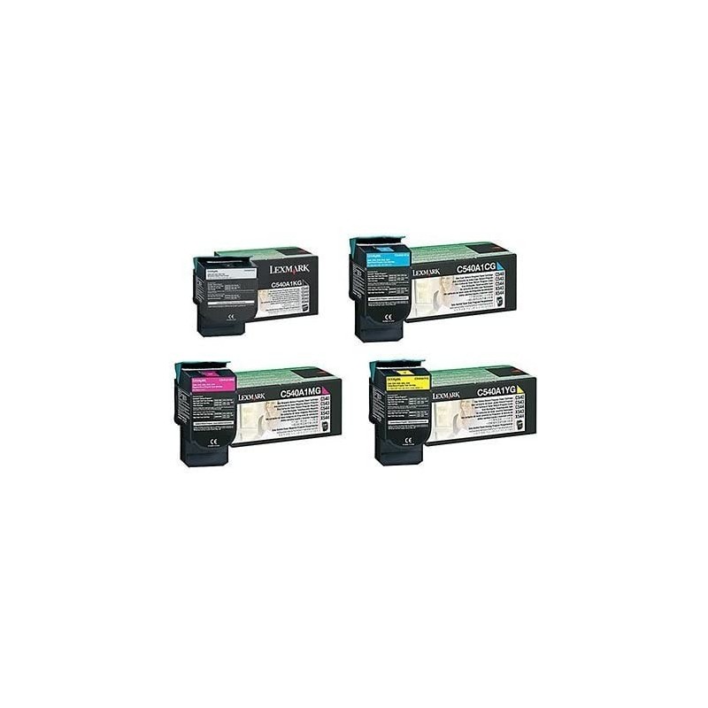 Toner ORIGINALE LEXMARK OPTRA C540 C540A1MG 1K MAGENTA