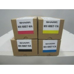 TONER SHARP MX-60 GTYA MX 3000 GIALLO 24K MX60GTYA MX-60GTYA