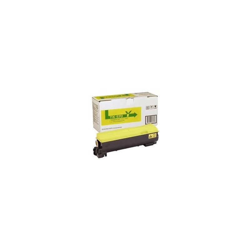 Toner KYOCERA FS C5400 1T02HGAEU0 TK570Y TK570Y GIALLO