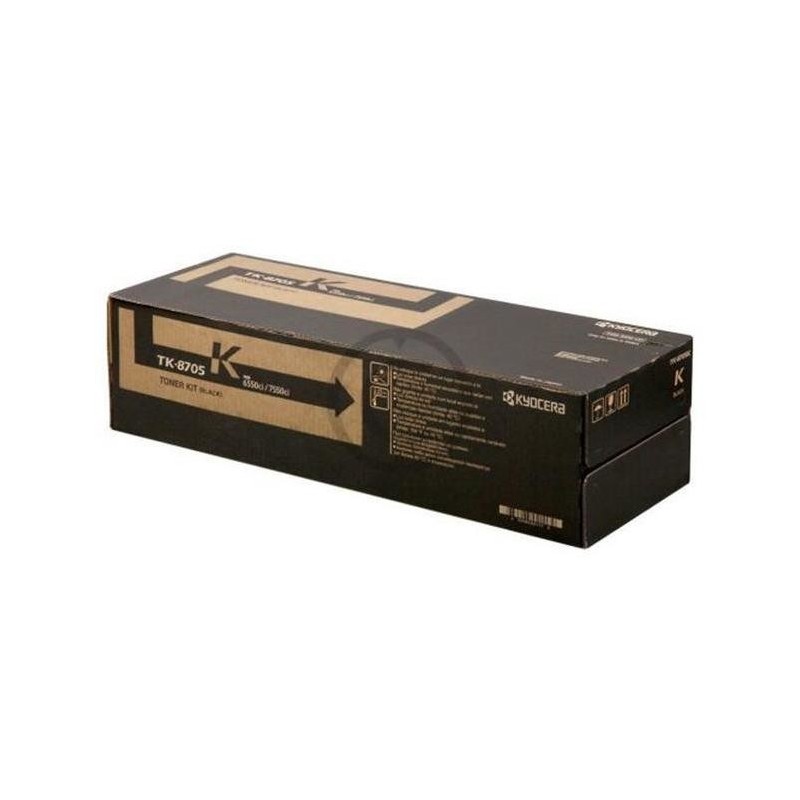 Toner ORIGINALE KYOCERA MITA 1T0T2K9CNL0 TK8705C TK-8705C CIANO 30K TASKalfa 6550CI