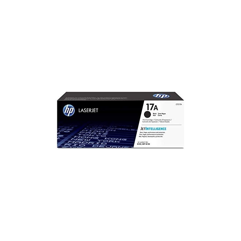 toner originale hp laserjet - TONER HP CF217A 17A LaserJet Pro M102 1.6K NERO