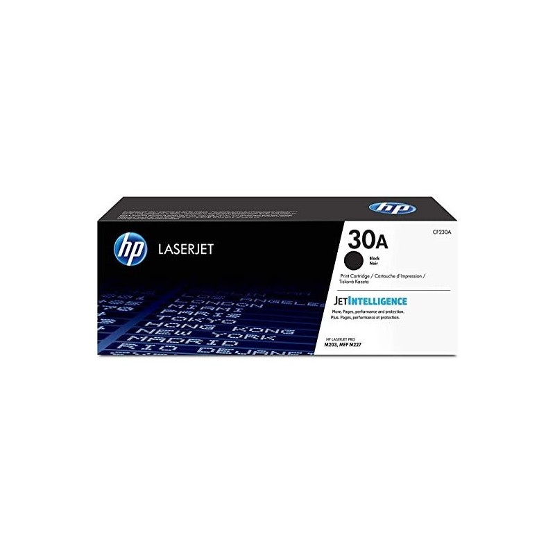 TONER ORIGINALE HP CF230X CF230XC 30X LaserJet Pro M203 M227 NERO 3.5K