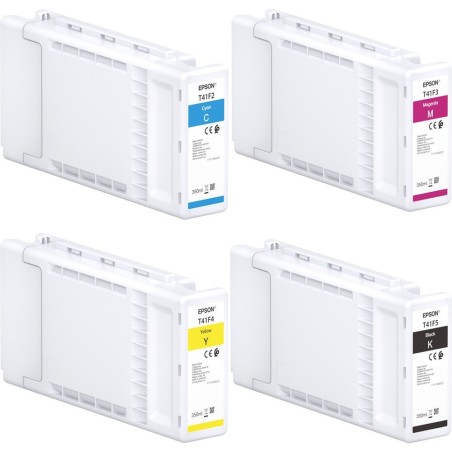 CARTUCCIA EPSON XD2 ULTRACHROME T41F2 C13T41F240 T41F240 CIANO SURECOLOR SC-T3400 350ML