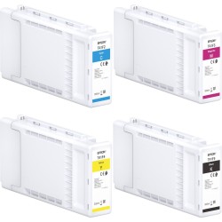 CARTUCCIA EPSON XD2 ULTRACHROME T41F5 C13T41F540 T41F450 NERO SURECOLOR SC-T3400 350ML