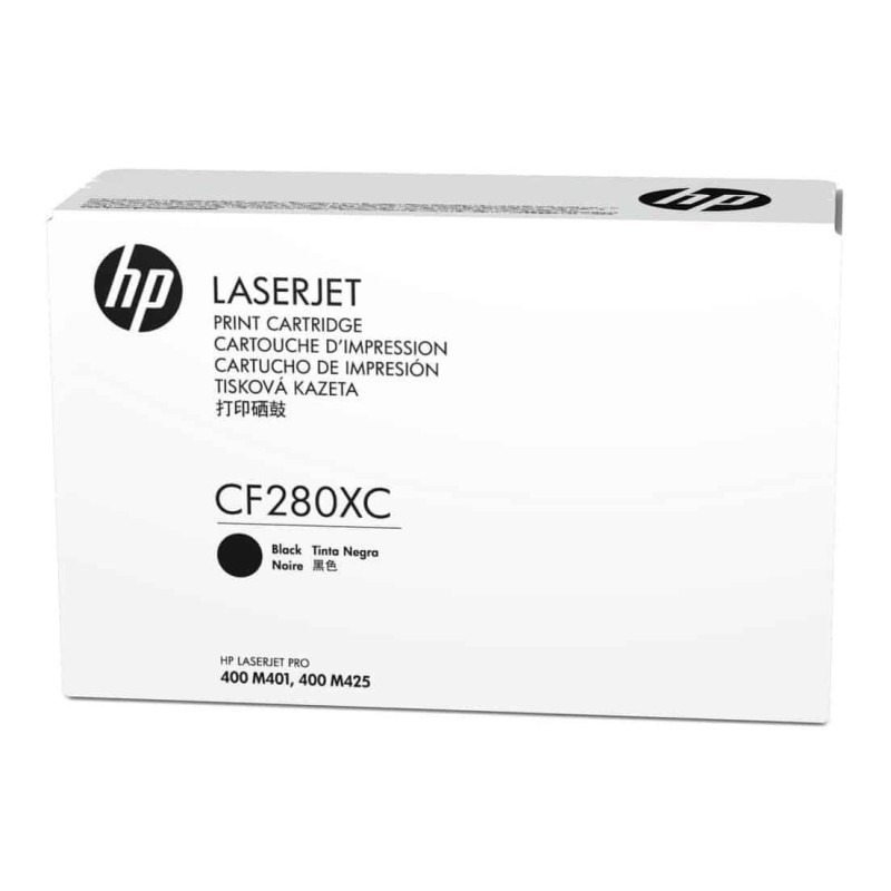 Toner ORIGINALE HP Laserjet Pro 400 M401 M425 CF280XC 80X CF280JC NERO