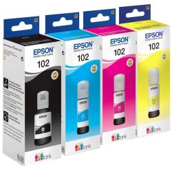 CARTUCCIA FLACONE INCHIOSTRO EPSON C13T03R340 102 MAGENTA T102M EcoTank ET-2700