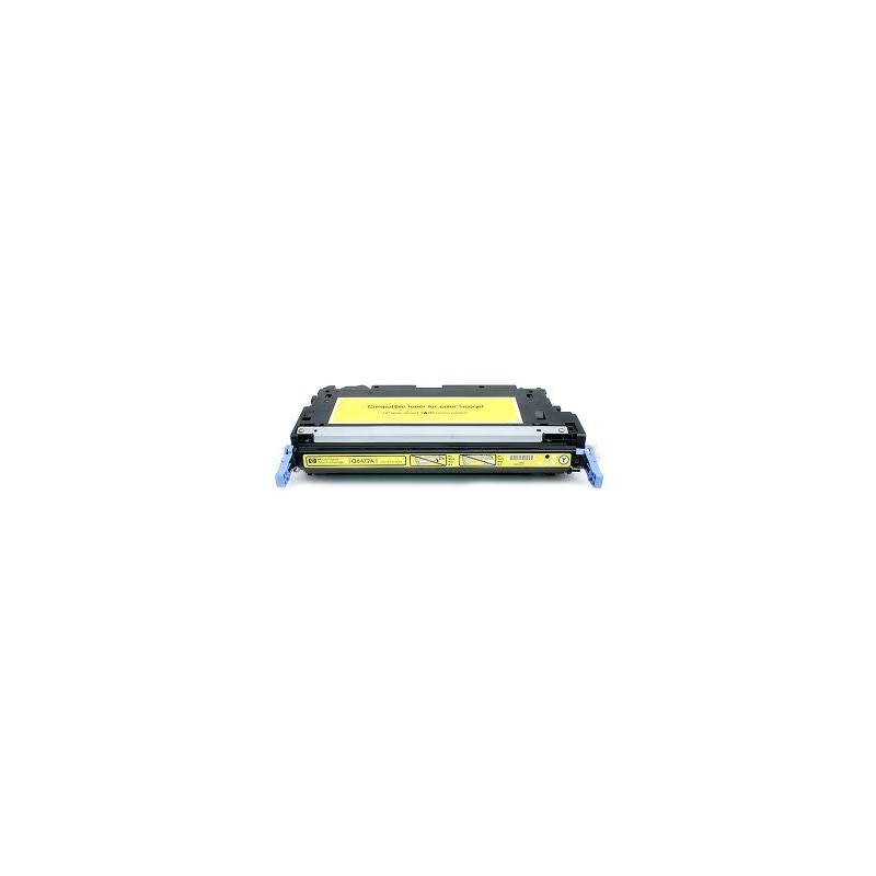 TONER COMPATIBILE HP COLOR LASERJET 3600 Q6472A GIALLO
