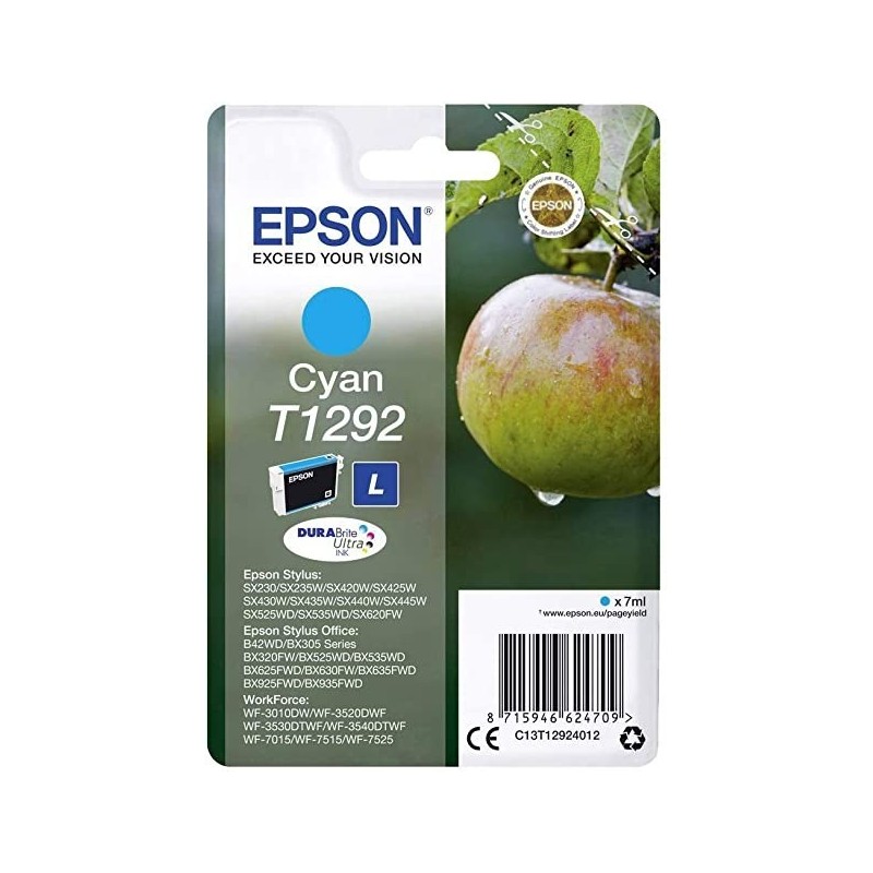 EPSON STYLUS BX305 SX420 320 BK525 SX620 B Light Ciano