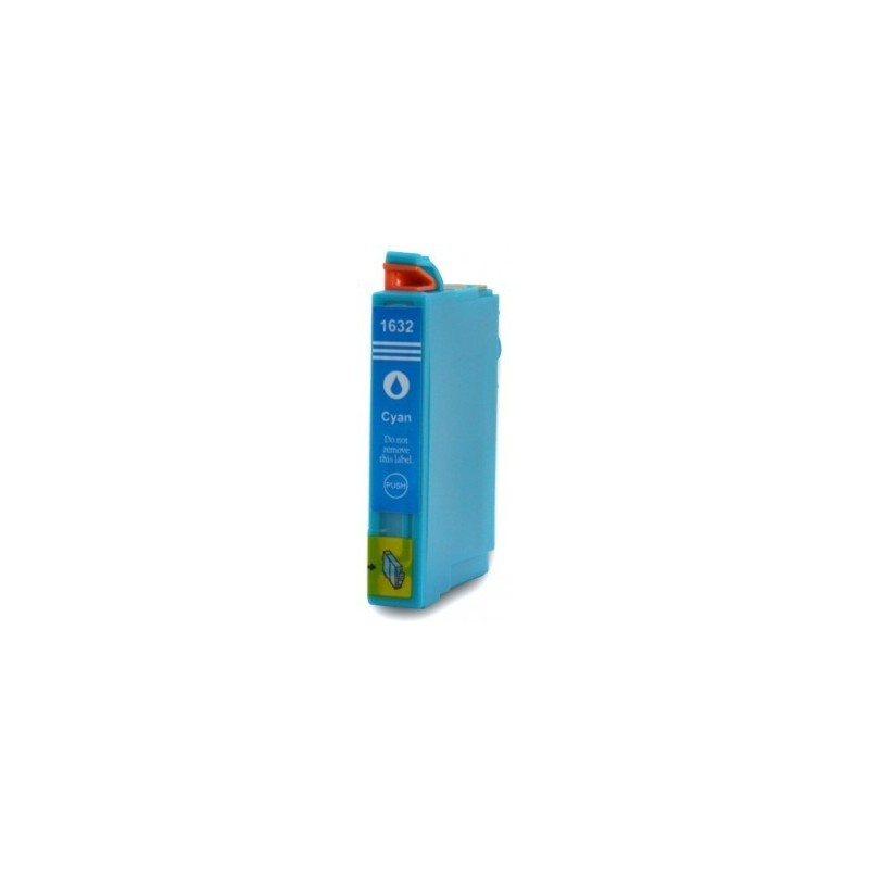 CARTUCCIA COMPATIBILE EPSON WORKFORCE WF 2510 T1632 CIANO 16XL