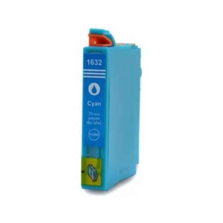 CARTUCCIA COMPATIBILE EPSON WORKFORCE WF 2510 T1632 CIANO 16XL