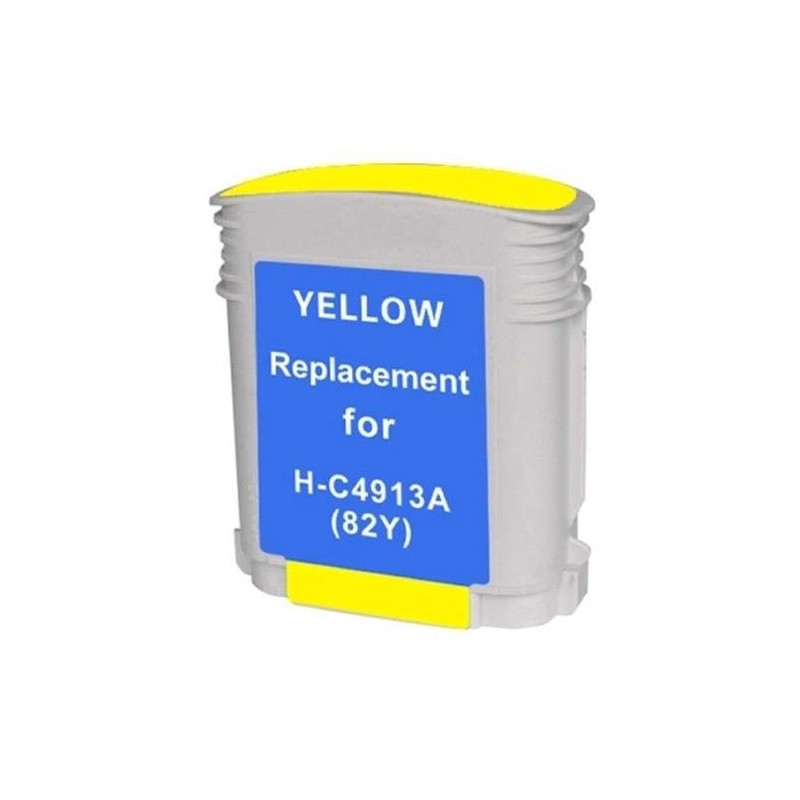 CARTUCCIA COMPATIBILE HP Designjet 800 C4913A HP 82 Giallo