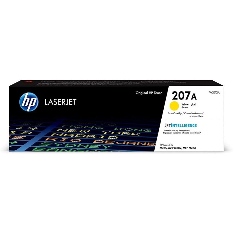 TONER ORIGINALE HP 207A W2211A CIANO Color laserJet Pro M255dw M282 M283