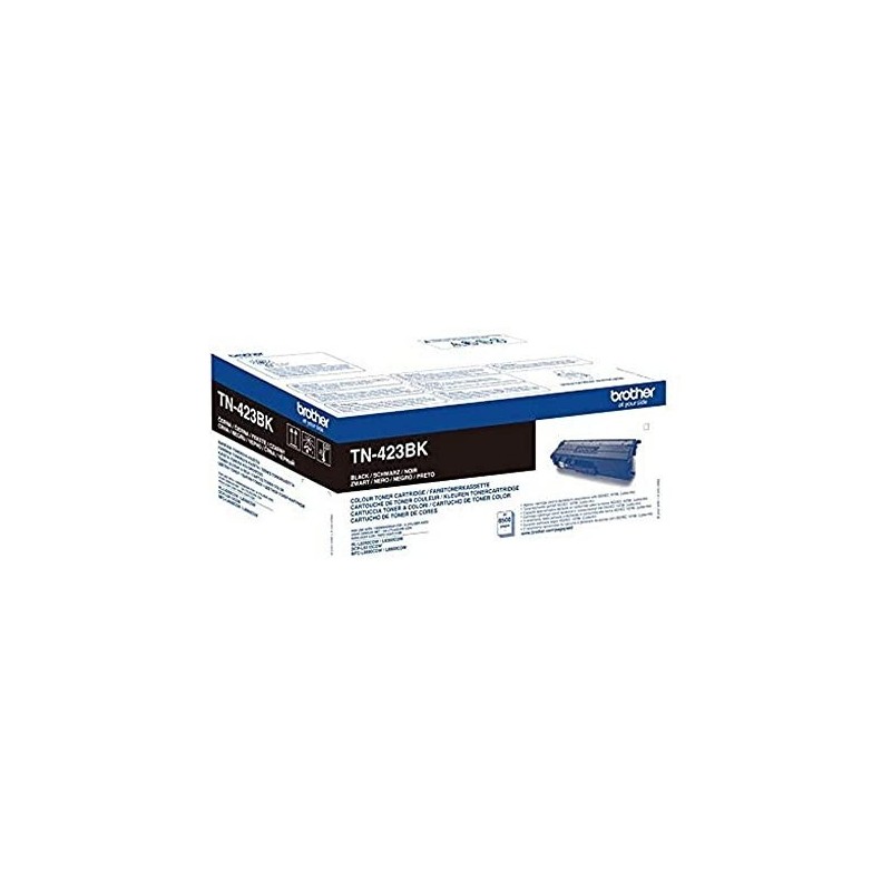 Toner ORIGINALE BROTHER TN423BK TN-423BK NERO DCP-L 8410 4K