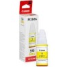 CARTUCCIA FLACONE INCHIOSTRO COMPATIBILE CANON 1606C001 GI-590Y GI590Y GIALLO 70ML 7K PIXMA G1501 