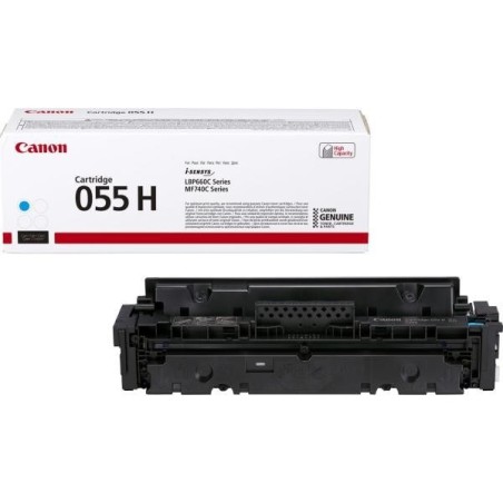 Toner ORIGINALE CANON 3019C002 055HCY 055H CY CIANO NO CHIP 5.9K