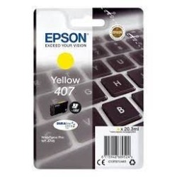 CARTUCCIA INKJET ORIGINALE EPSON 407 407XL C13T07U440 WF4745 GIALLO