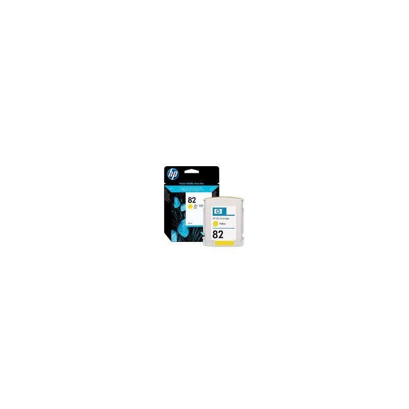 CARTUCCIA ORIGINALE HP Designjet 800ps Originale C4913A NR. 82 GIALLO