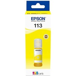 BOTTIGLIA INCHIOSTRO ORIGINALE EPSON ECOTANK 113 NERO C13T06B140 ECOTANK ET-16150