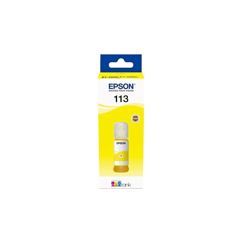 BOTTIGLIA INCHIOSTRO ORIGINALE EPSON ECOTANK 113 NERO C13T06B140 ECOTANK ET-16150