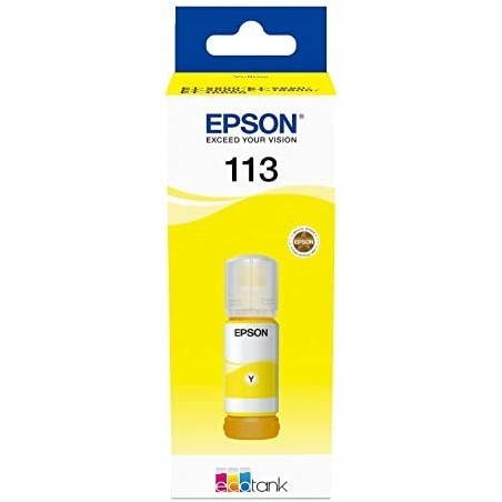 BOTTIGLIA INCHIOSTRO ORIGINALE EPSON ECOTANK 113 NERO C13T06B140 ECOTANK ET-16150
