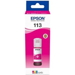 BOTTIGLIA INCHIOSTRO ORIGINALE EPSON ECOTANK 113 CIANO C13T06B240 ECOTANK ET-16150
