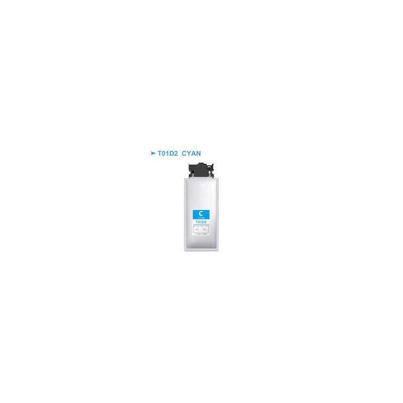 CARTUCCIA INCHIOSTRO COMPATIBILE EPSON PIGMENTATO T01D1 T01C1 C13T01D100 WF-C529R NERO