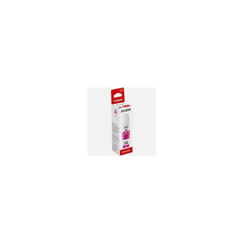 FLACONE INCHIOSTRO ORIGINALE CANON 3404C001 GI50 GI50M MAGENTA PIXMA G5050 
