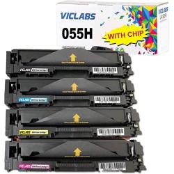Toner Compatibile CANON 3017C002 055HYE 055H YE GIALLO CHIP 5.9K