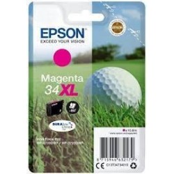 CARTUCCIA ORIGINALE EPSON C13T34724010 T3472 34XL Workforce Pro WF-3700 CIANO