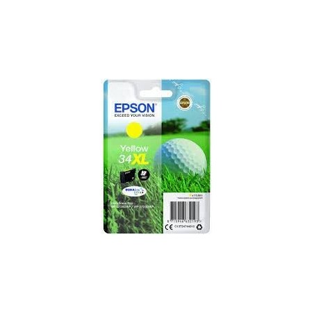 CARTUCCIA EPSON C13T34744010 T3474 34XL Workforce Pro WF-3700 GIALLO