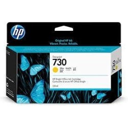 CARTUCCIA INCHIOSTRO ORIGINALE HP 730 P2V64A GIALLO DesignJet T1600