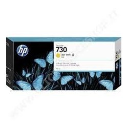 CARTUCCIA INCHIOSTRO ORIGINALE HP 730 P2V70A GIALLO DesignJet T1600